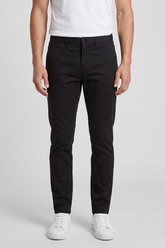 ARKET Edgar Slim Chino Blue Größe: 52 Short | Chinos Outlet | Herren | Blau