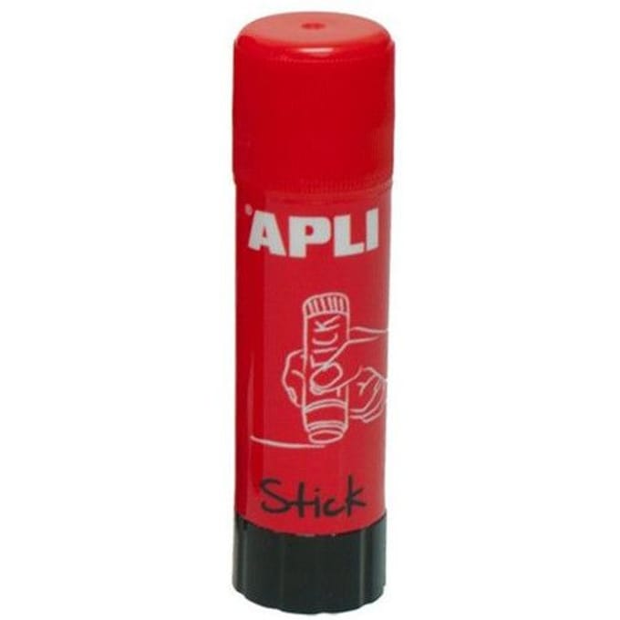 Witte lijmstift - 20 gram - Apli wit