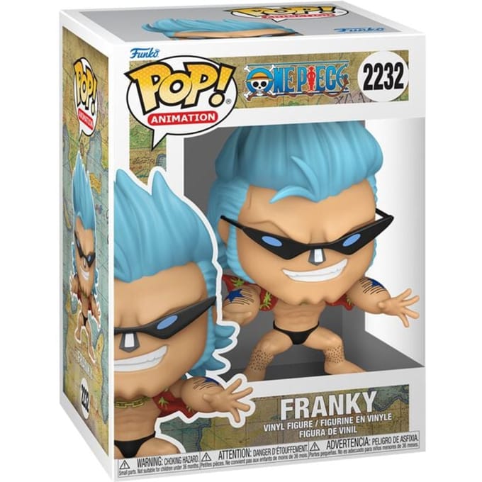 One Piece Franky vinylfiguur 2232 Unisex Funko Pop! - Neutraal - Standard