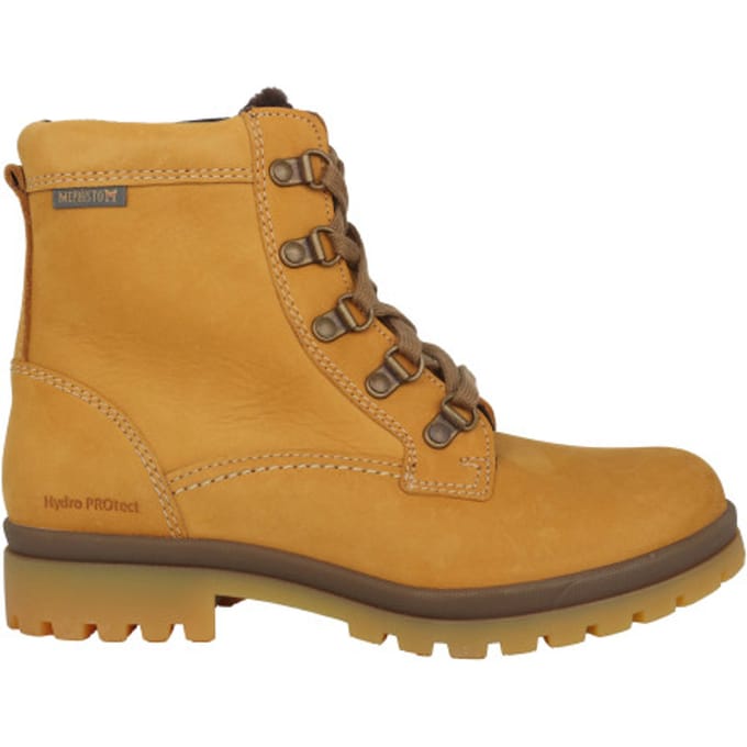 Mephisto Zorah - dames laars - Bruin - maat 37 (EU) 4 (UK)