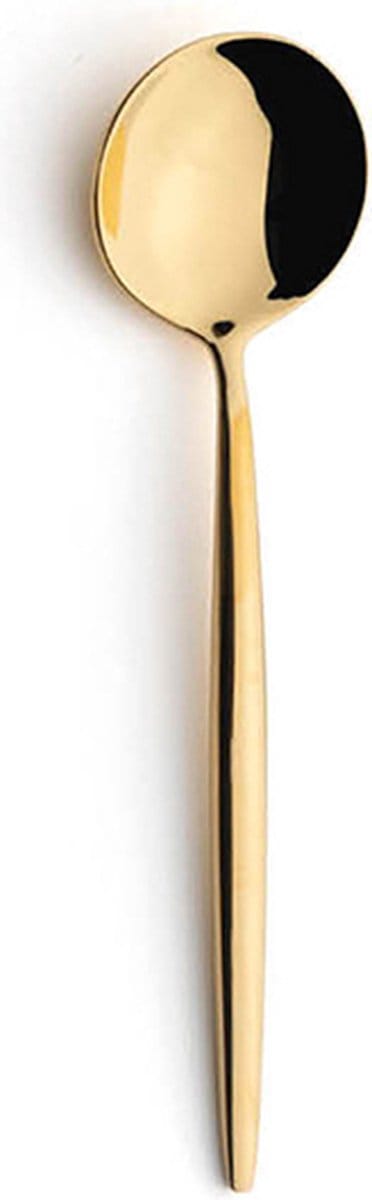 Cutipol Moon - Koffie/Thee lepel - Goud (6 stuks)