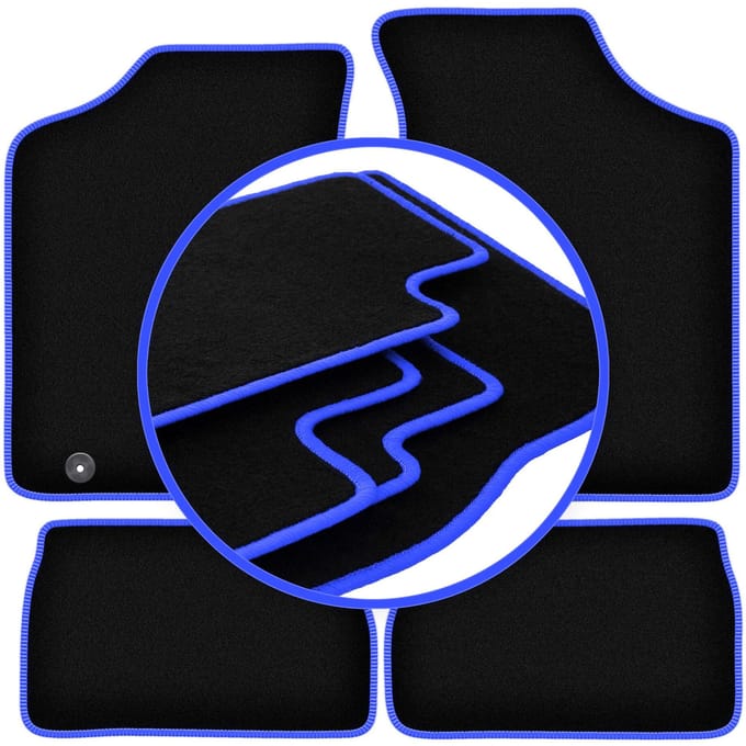 CARLUX-BLUE automatten voor: Peugeot 106 hatchback (1991-2003)