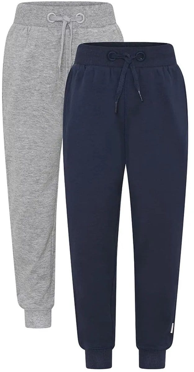 Minymo Basic 2 Pack Broek Grijs 24 Months Jongens