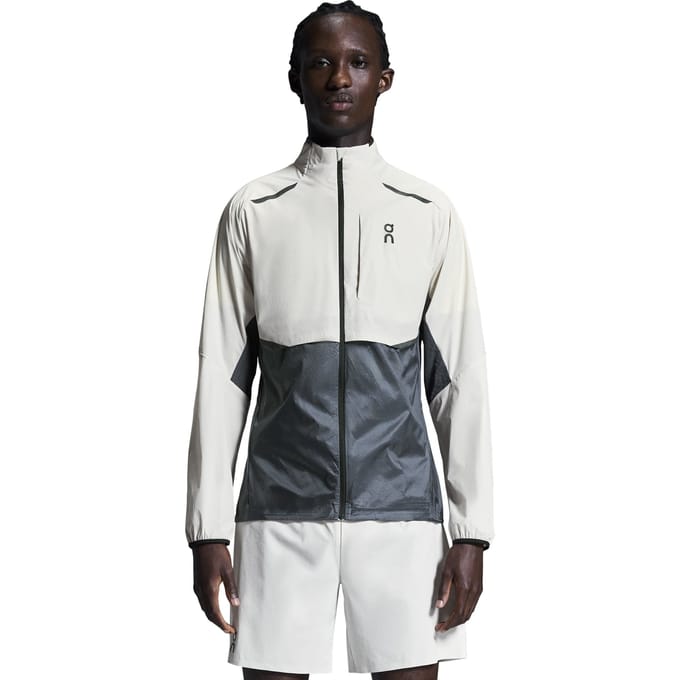 On Weather Jacket 2 M Silver | Eclipse Silver | Eclipse Size: S | Light Jackets Outlet | Heren | Zwart