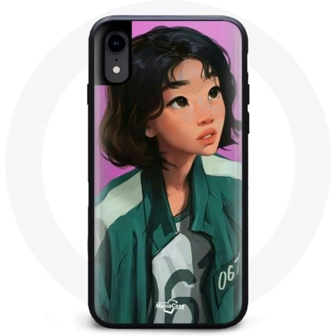 Coque Iphone X Squid Game Kang Sae Byeok No 067 fan art