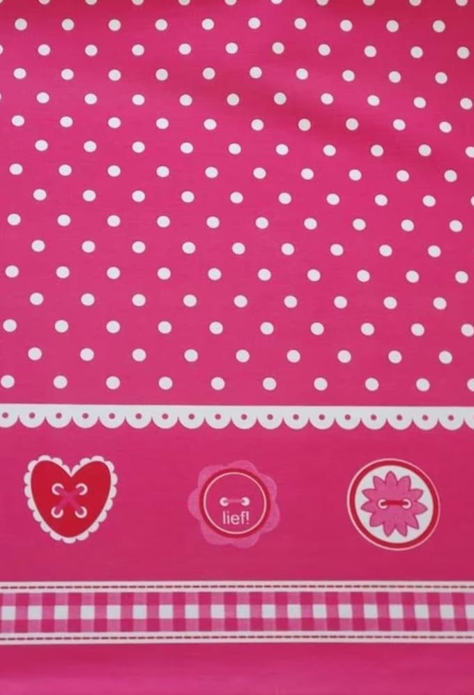 Lief! Verduisterend rolgordijn - roze - 60 x 190 cm