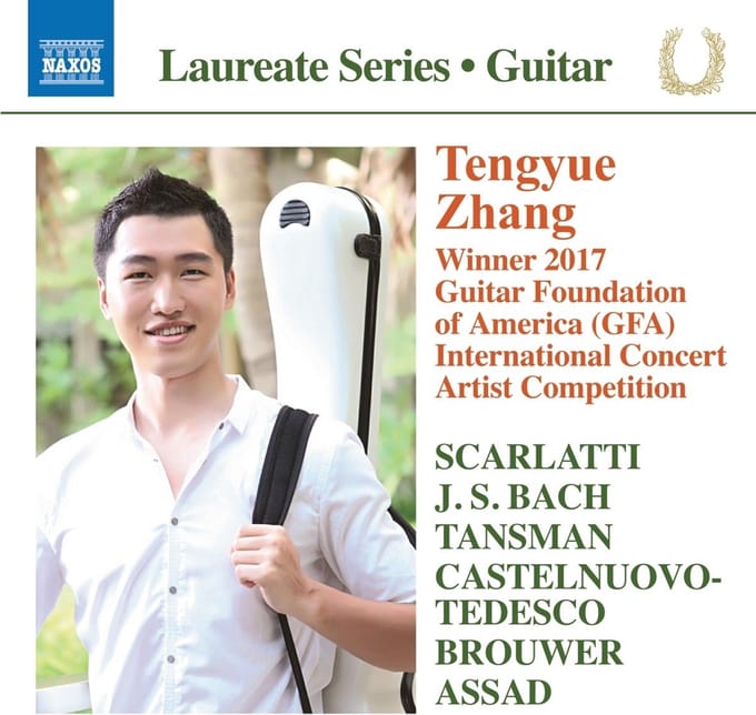 Tengyue Zhang - Guitar Laureate Recital Winner 2017 GFA (CD)