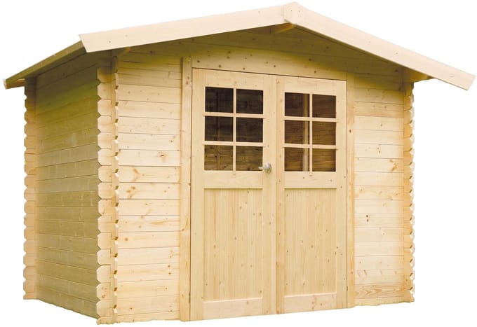 Solid Superia Dresden Tuinhuis - Vuren - Onbehandeld - 248x198x219,5cm
