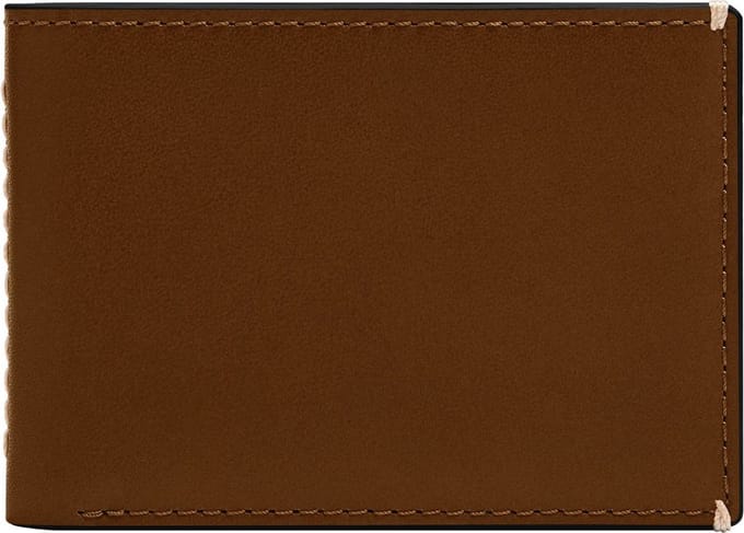 FOSSIL Leren Kaarthoes Westover Wallet Medium Brown Bruine