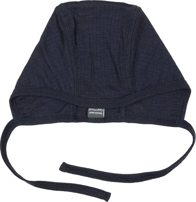 SMALLSTUFF - 100% merinowollen mutsje - Navy Elephant - Maat 86/92
