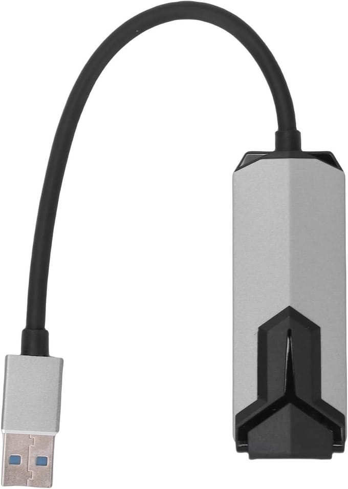 Netwerkadapter - Ethernet Converter - Sneller Internet - 2.5G Snelheid - USB 3.0 - Zilver