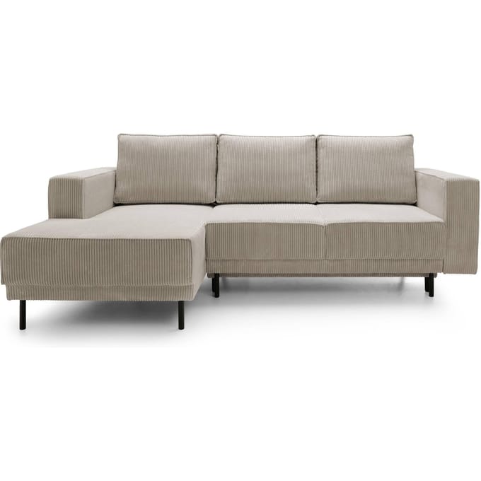 Hoekbank Serena links ribstof | Selsey Design