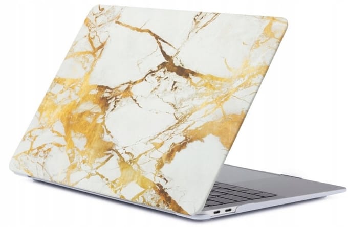 Hoes MacBook Air 13 Retina Gouden Marmer A2337 M1