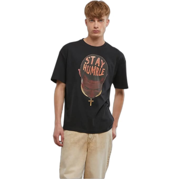 Mister Tee - Stay Humble Heren Tshirt - M - Zwart
