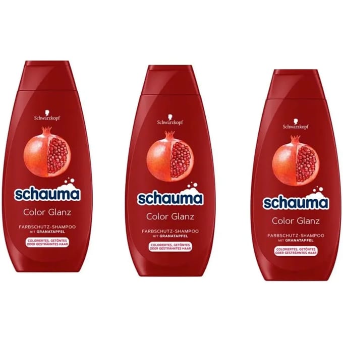 Schauma Color Glanz Shampoo Unisex 400ml - 5 stuks