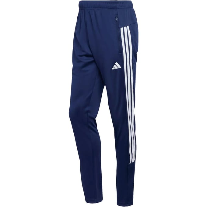 Adidas Performance Workout Essentials All-Set 3-Stripes Knit Broek - Heren - Blauw