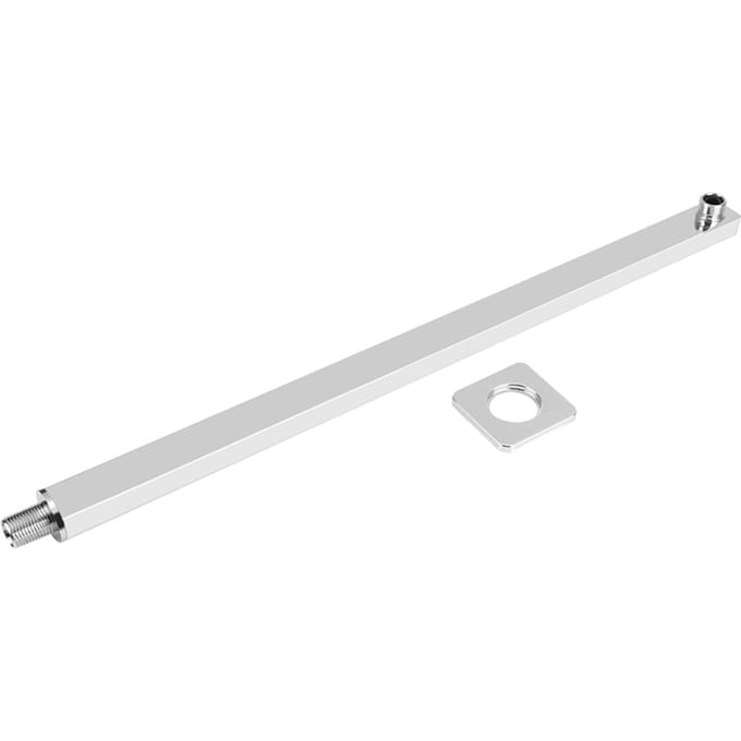 60cm RVS Constructie Wandmontage Douche Verlengarm Badkamer Accessoire white