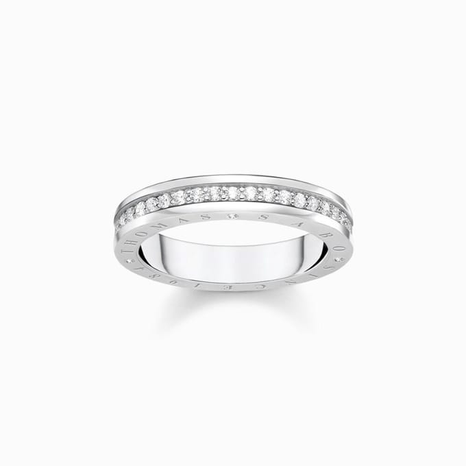 Thomas Sabo - TR2254-051-14-48 - Ring - Dames - 925er Zilver - ringmaat 48