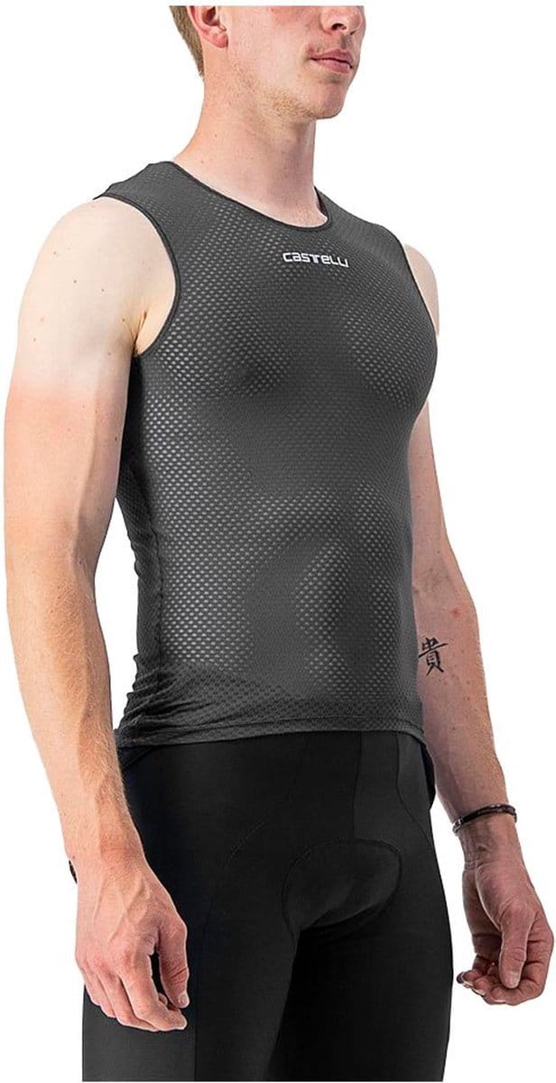 Castelli Pro Mesh 2.0 Mouwloos Basislaag Zwart M Man