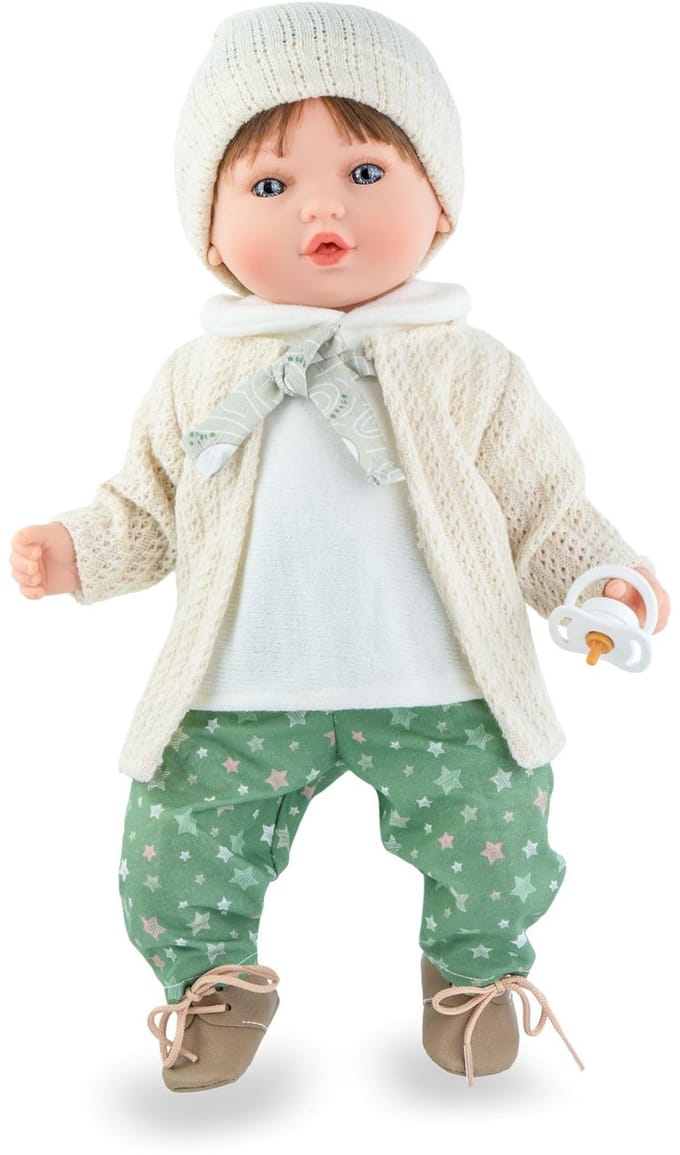 Marina - Pau babypop winterset 40cm pop met haar speelgoed.