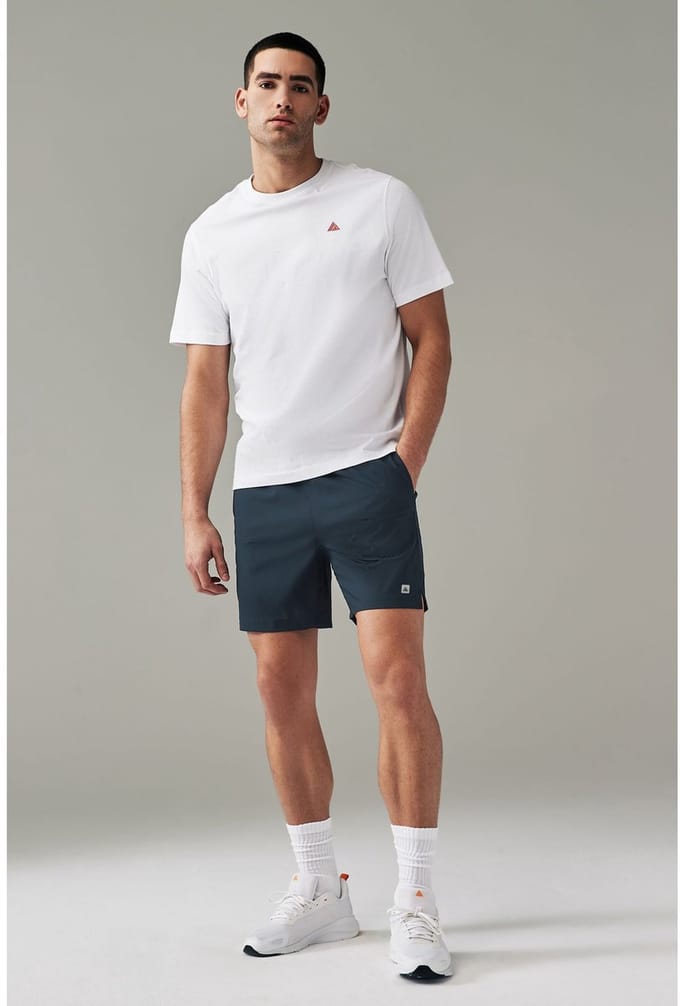 Next - Heren - 7 inch - Active sportschoolshort - Blauw