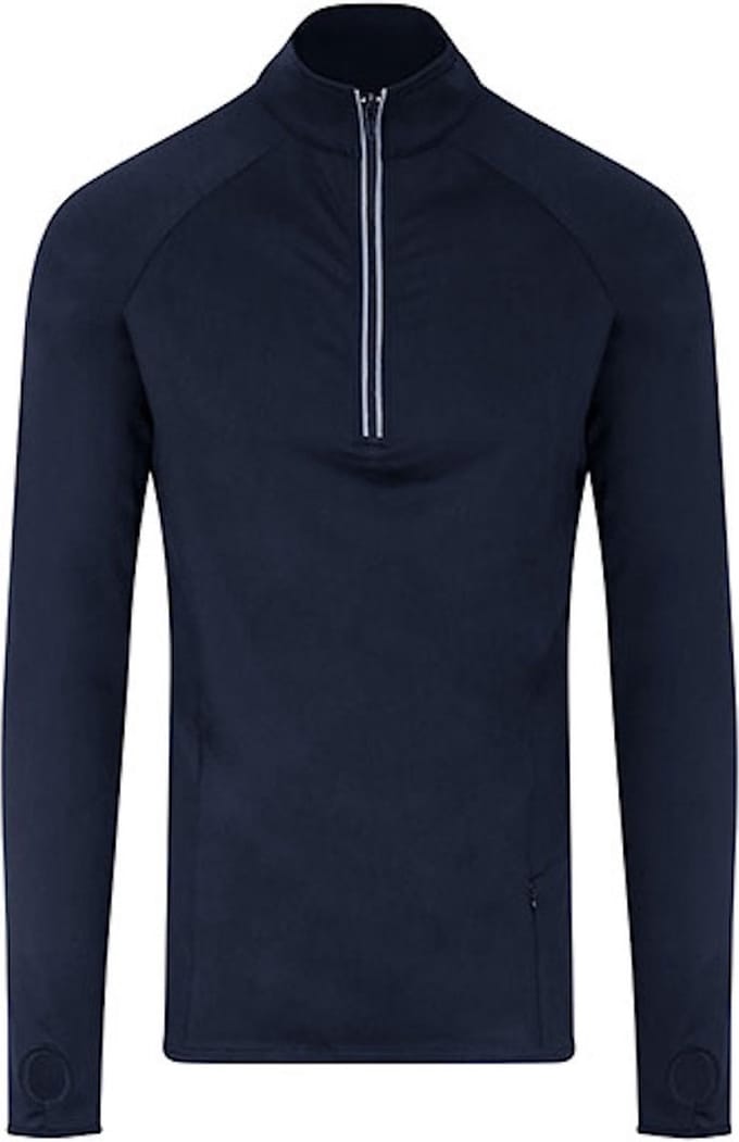Herensportshirt 'Cool-Flex 1/2 Zip Top' Navy - M