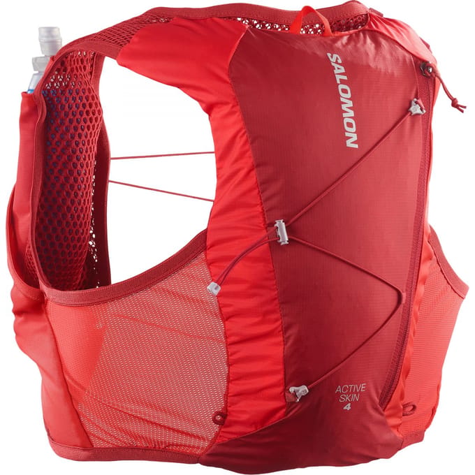 Salomon Active Skin 4, hardloopvest, rood