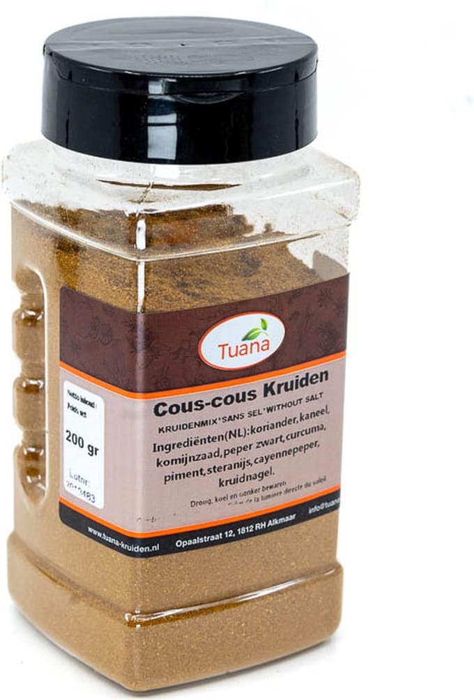 Tuana Kruiden - Couscous Kruidenmix - 150 Gram - Tuanashop - MP-C-0012