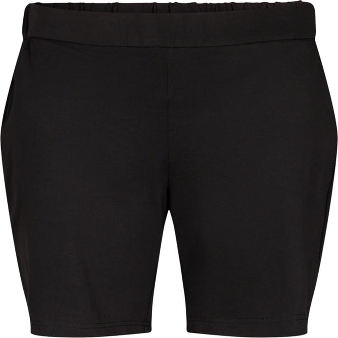 ZIZZI JMADDISON, SHORTS Dames Broek - Black - Maat L (50-52)