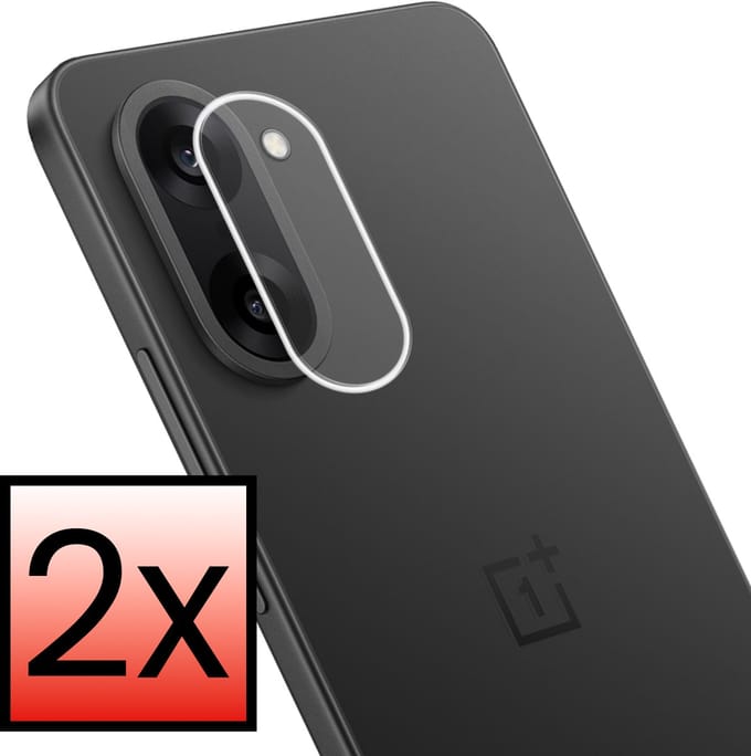 Camera Lens Protector - 2 Stuks - Geschikt voor OnePlus Nord CE5 - Camera Screenprotector - Beschermglas - Gehard Glas - Tempered Glass - Screen Protector