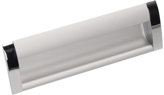 Gamet - Meubelgreep - Wpuszczany - Aluminium - 128mm