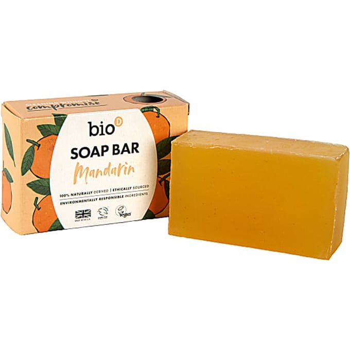 Bio-D Zeep Bar Mandarijn