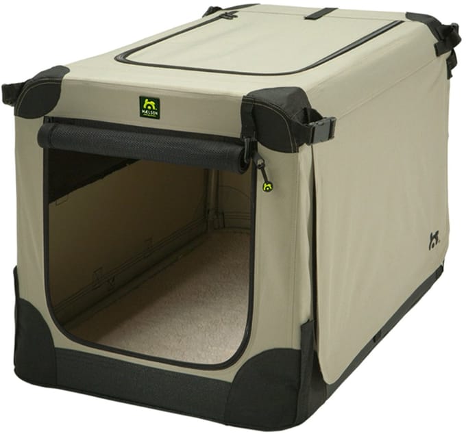 Maelson Reisbench Softkennel 52 cm Geel XXS