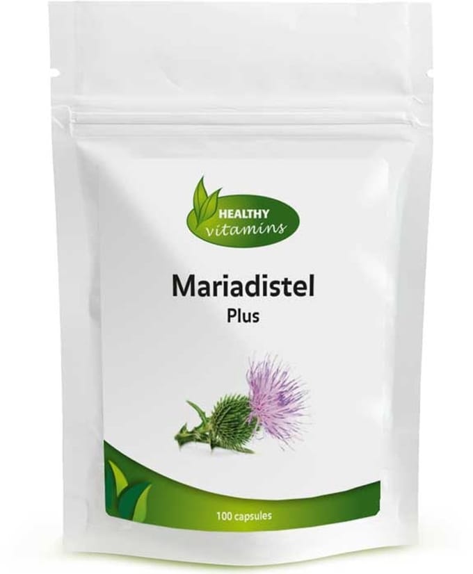 Healthy Vitamins Mariadistel Plus - Extra Sterk - 100 Capsules