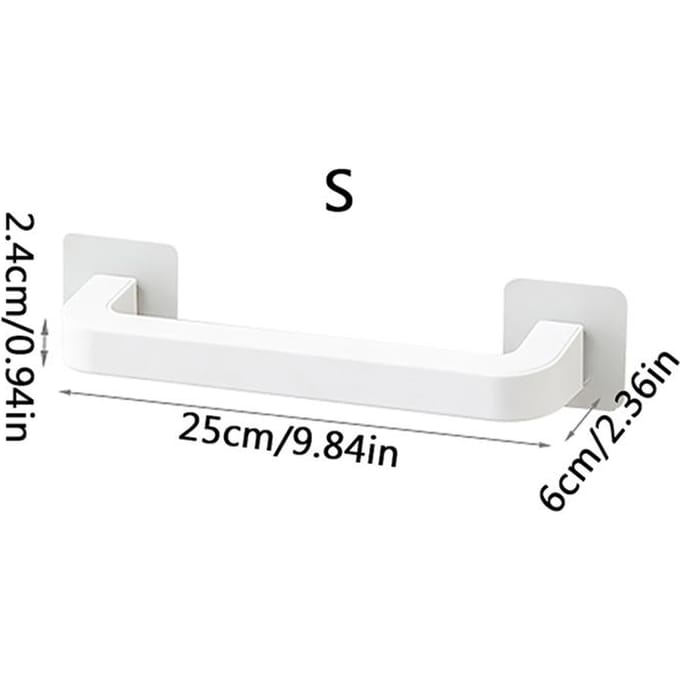 Support de Rangement pour Élastiques à Cheveux Domestique, Crochet Multifonctionnel Sans Perçage, Support de Rangement Sans Couture pour Dortoir white