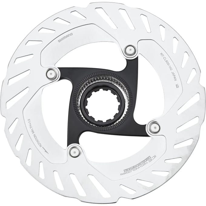 Remschijf Shimano avec bague de blocage cannelures internes avec aimant RT-CL800 Center Lock Ice Technoligies Freeza