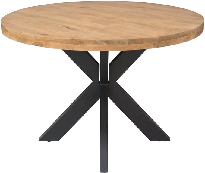 Starfurn - Eettafel Ron - Bruin - 120x120x76 cm