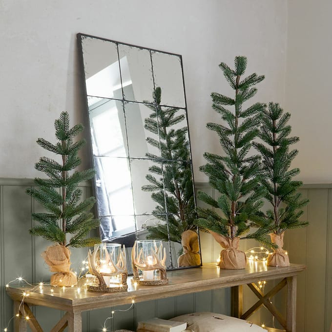 LOBERON Sierboom set van 3 Merpins groen