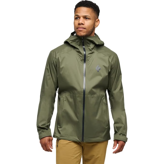 Black Diamond Fineline Stretch Shell Jas Groen 2XL Man