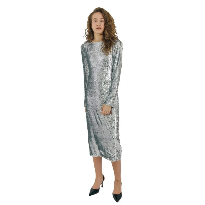 Dames midi-jurk Norr Emma