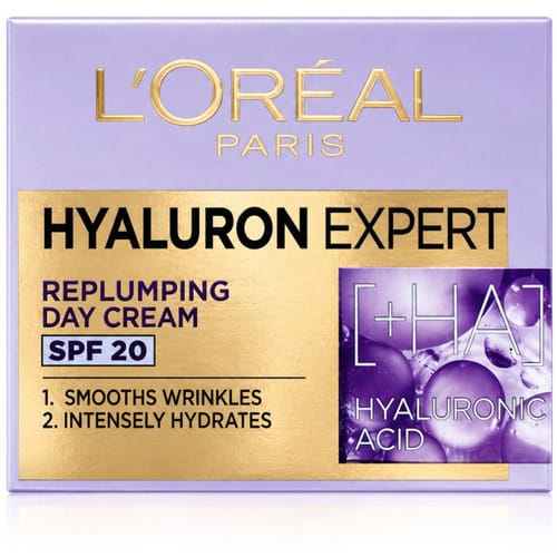 Anti-aging &amp; Anti-rimpel L'oréal Hyaluron Expert SPF20 Hydraterende Opvullende Dagcrème