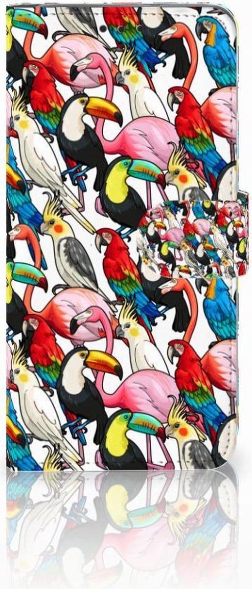 Samsung Galaxy S10 Plus Telefoonhoesje met Pasjes Birds