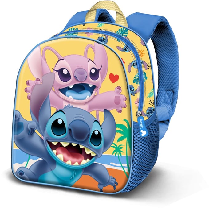 Karactermania - Lilo en Stitch - Blauwe Basis Rugzak - Lilo en Stitch Ocean - Disney