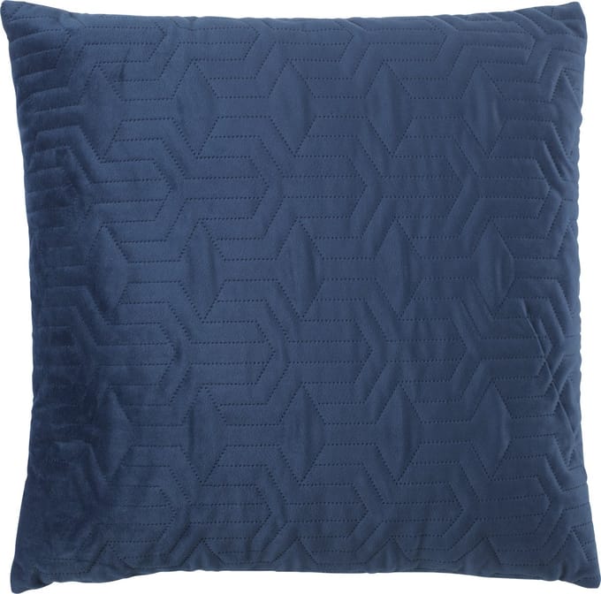 Dutch Decor JOAN - Kussenhoes blauw 45x45 cm - met rits