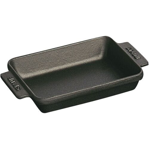 STAUB SPECIALITIES - Bakvorm set - 6 stuks - Vierkant - Zwart