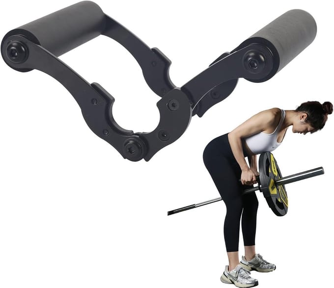 Roeihandvat voor Halterstang met Antislip Grip
