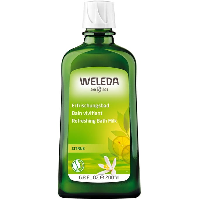 WELEDA Bath additive Citrus verfrissend bad Schoonmaken Unisex 200 ml