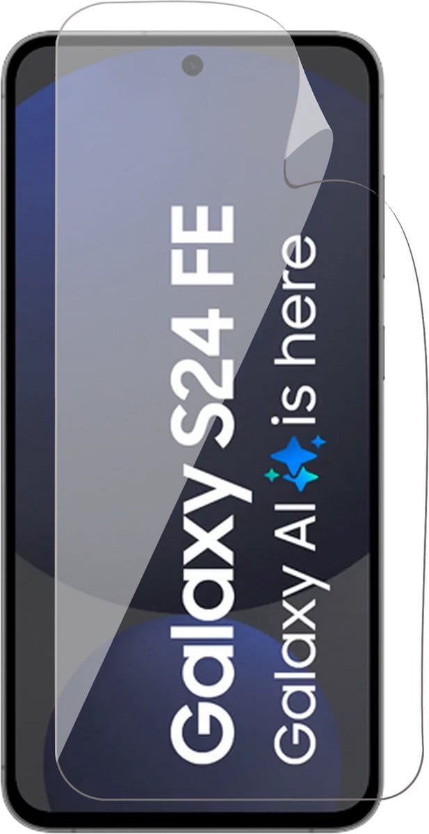 Screenprotector geschikt voor Samsung Galaxy S24 FE - 1x FlexGuard Screen Protector
