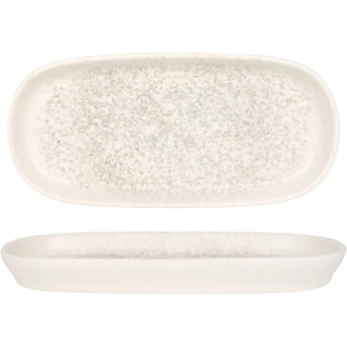Bonna Serveerschaal - Lunar White - Porselein - 21 cm - set van 2