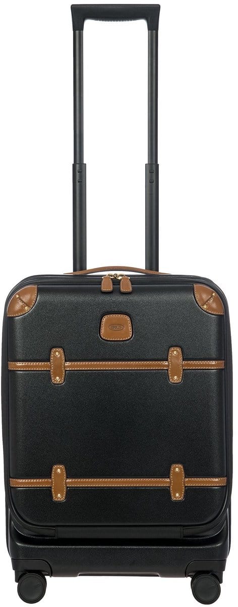 BRIC'S trolley met laptopvak Bellagio Trolley With Organizer Black / Tan zwart 55cm